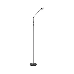 Globo 58504SS - LED dodirna podna lampa SILVIO prigušiva LED/6,5W/230V crna