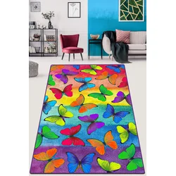 Conceptum Hypnose Tepih Colorato Farfalle, 80x140cm, Šareni