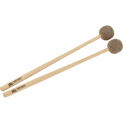 Meinl Percussion Mallets Big Felt Heads Medium Hard 12 1/2