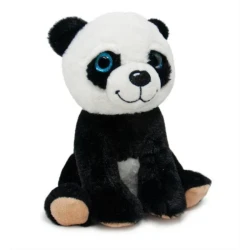 SEDEJOČA PANDA PLIZKASTA IGRALCA MEDVEDEK 20 cm