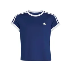 ADIDAS PERFORMANCE Funkcionalna majica CLASSICS CLIMACOOL GIRLS temno modra / bela