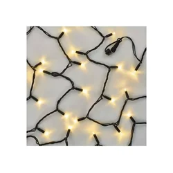 Lanac koji se može povezati 100xLED/10m IP44 topla bela crna