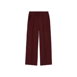 WE Fashion Hlače temno rdeča