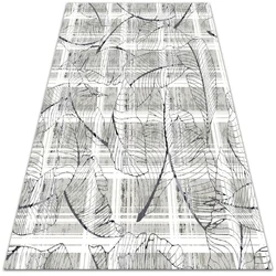 Decormat Vinilna preproga Listi pošasti 80x120 cm