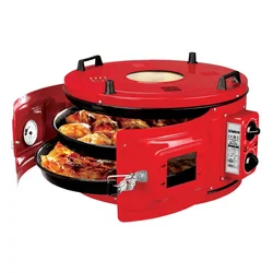 Iskra Pećnica 1300W I-12T, Crvena