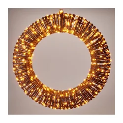 LED spoljašnja božićna dekoracija 500xLED/6W/230V pr. 50 cm IP44 topla bela venac