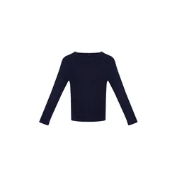 Trendyol Navy Blue Basic Double Knitwear Sweater