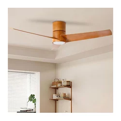 ZEVENTI - LED plafonski ventilator BARROSA LED/18W/230V Wi-Fi Tuya braon + daljinski upravljač