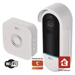 Bežični video zvono sa senzorom pokreta GoSmart 5V 3xAA IP65 Wi-Fi Tuya