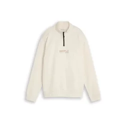 TOM TAILOR DENIM Majica nude/volneno bela