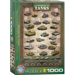 EuroGraphics Puzzle Zgodovina tankov 1000 kosov