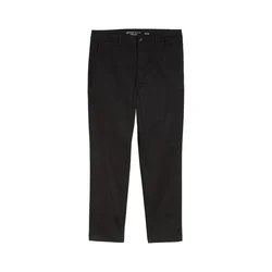 TOM TAILOR DENIM Chino hlače črna