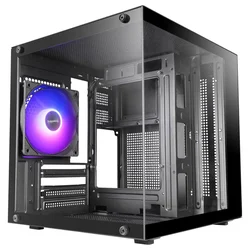 slomart Mars Gaming MC-CUBE Mini Tower, črna