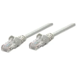 INTELLINET Mrežni kabl Patch, Cat6 kompatibilan, U/UTP, 10m 336734 sivi