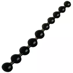 analne kroglice Pearls, črne