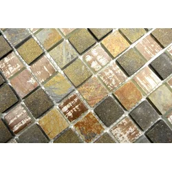 MOZAIK SQUARE CRYSTAL/STONE MIX RUSTIC 32,7X30,2