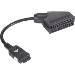 SpeaKa Professional SCART/Samsung adapter [1x SCART vtičnica => 1x Samsung vtič] črne barve, SpeaKa Professional