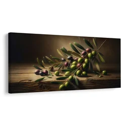 Slika olive na lesu - 140x70
