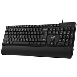 Genius KB-100XP, žična tipkovnica, oslonac, USB