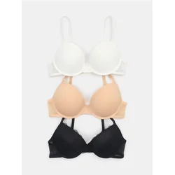 Sinsay - Push up brushalter 3 pack - šareno