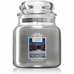 YANKEE CANDLE Candlelit Cabin dišeča sveča Classic srednja 411 g