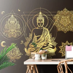 Tapeta zlati Buda - 343x231