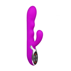 Pretty Love Crazy Vibrator, 10 funkcija vibracije, 22.5 cm, Ljubičasti