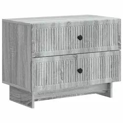 Noćni ormar Siva sonoma 62 x 34,5 x 47,5 cm Konstruirano drvo