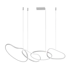 ITALUX PND-22412-S4-WH - LED luster na sajli FONTE LED/60W/230V bela