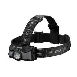 Ledlenser MH7 - LED prigušiva punjiva čelna lampa LED IP54 600 lm 40 h crna/siva