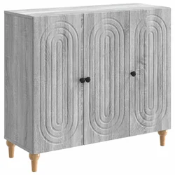 Kreveta Siva sonoma 89 x 34,5 x 80 cm Konstruirano drvo