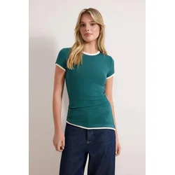 Trendyol Milla Ženska majica TWOSS26TS00056, Zelena