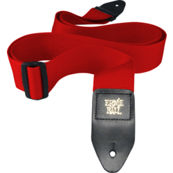 Ernie Ball 4040 Red Polypro Guitar Strap crveni kaiš za gitaru