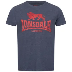 LONSDALE Majica mornarska/rdeča