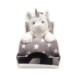 Bbo b230135 set igračka + ćebence – unicorn ( B230135-4 )