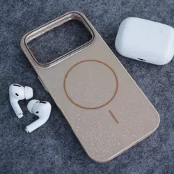 Maska Mag Case Fashion Glitter za iPhone 17 Pro Max zlatna