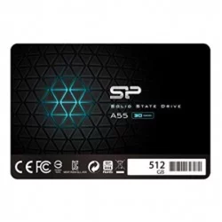 Silicon Power Sp512gbss3a55s25 Tw Ssd 512gb 2.5 Ssd A55 Sata3 Wp ( SSD512A55/Z )