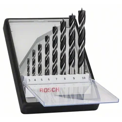 BOSCH Set spiralnih burgija za drvo Robust Line 8/1 2607010533