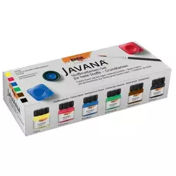 Set boja za svetli tekstil JAVANA Basic Colors 6x20 ml (hobby)