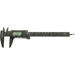 WIHA Digitalno pomično merilo digiMax, čitanje 0.01 mm 29422 sivo