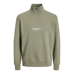 JACK & JONES Majica JORVesterbro  zelena / bela