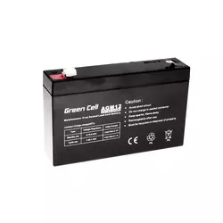 Green Cell AGM baterija 6V 7Ah