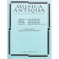 ZELTER:Concerto for Viola E flat major