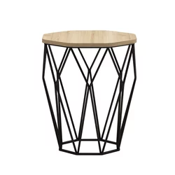 Hanah Home Klub sto Sofya, 46x57x46 cm, Hrast