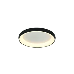 Zambelis 2048 - LED prigušiva plafonska svetiljka LED/50W/230V, prečnik 60 cm, crna