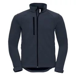 Navy blue mens jacket Soft Shell Russell
