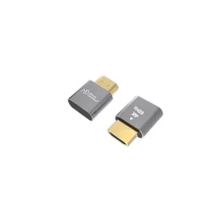 MicroConnect 4K HDMI dummy, siva
