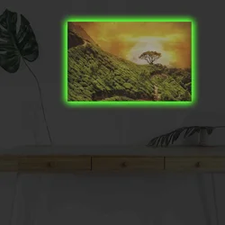 Zidna slika sa LED osvetljenjem 4570DHDACT-110, 45x70 cm