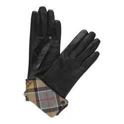 Barbour Rokavice Jane, črna