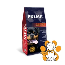 Premil Super Sport Chicken, Tuna & Rice 15kg, Hrana za Energične Pse